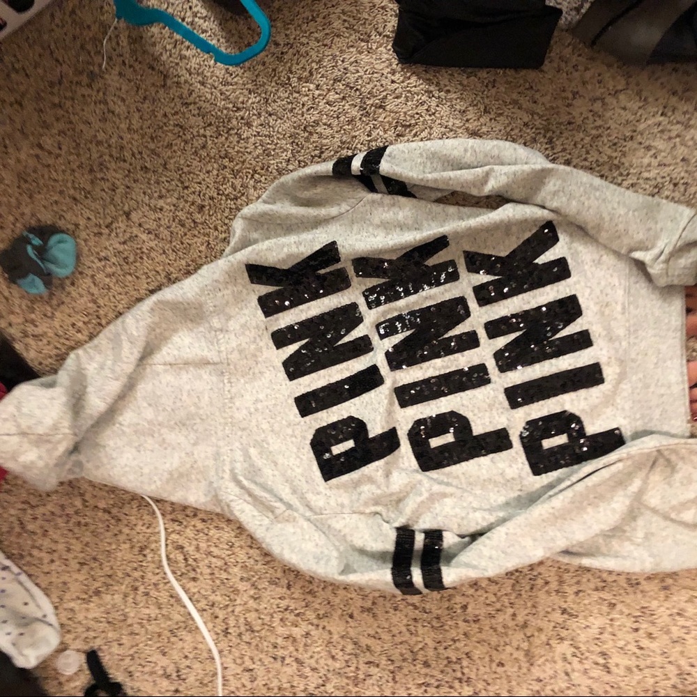 VS pink zip up